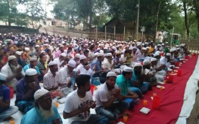আখাউড়ায় লায়ন এম কে বাশারের বাবার স্মরণে ইফতার মাহফিল