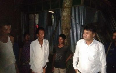 আখাউড়ায় হিন্দু বাড়িতে হামলার ঘটনা পরিদর্শনে ইউএনও …