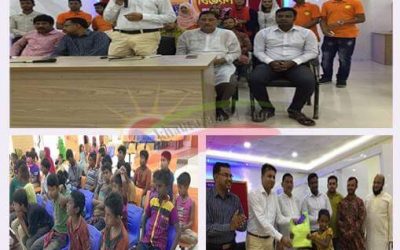 আখাউড়ায় ৫০ পথ শিশুদের মধ্যে বস্ত্র বিতরণ করেছে ‘হাসিমুখ’