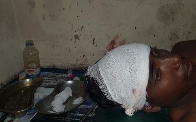 পারাবত ট্রেন থেকে ছিটকে পড়ে যুবক আহত।