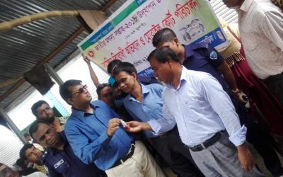 আখাউড়ায় মাছ বাজার ও ঔষধের ফার্মেসিতে ভ্রাম্যমান আদালতের অভিযান জরিমানা আদায়।