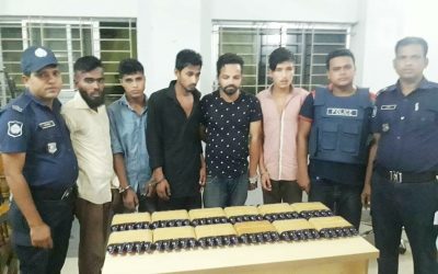 কসবায় ১২০ ভারতীয় স্কফ সিরাপসহ আটক ৫
