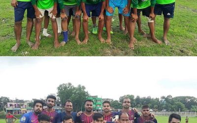 আখাউড়া রাধানগর যুবসমাজের উদ্যোগে মাদক নির্মূলে ফুটবল প্রীতি ম্যাচ অনুষ্ঠিত।