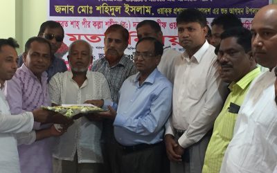 আখাউড়া খড়মপুর মাজার পরির্দশনে ওয়াকফ প্রশাসনের অতিরিক্ত সচিব মো:শহিদুল হক।