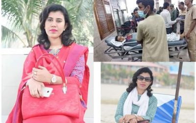 ঢাকায় সড়ক দুর্ঘটনায় আখাউড়ার তানজিনা সাথী’র মর্মান্তিক মৃত্যু।