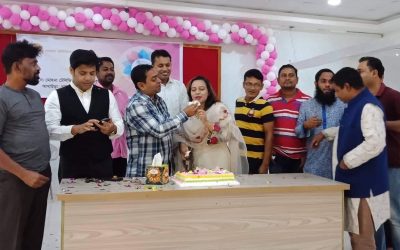 আখাউড়ায় মোহনা টিভির প্রতিষ্ঠা বার্ষিকী পালিত।