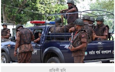 নির্বাচনকে সামনে রেখে ব্রাহ্মণবাড়িয়ায় ১৭ প্লাটুন বিজিবি মোতায়েন।
