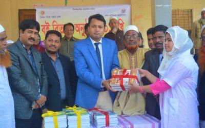 আখাউড়ার বিভিন্ন স্কুলে বই উৎসব উদযাপন।