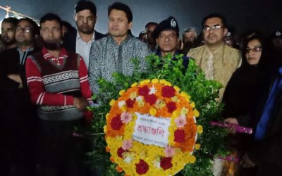 আখাউড়ায় যথাযোগ্য মর্যাদায় আন্তর্জাতিক মাতৃভাষা দিবস পালিত।