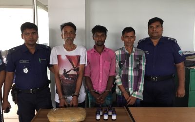 আখাউড়ায় মাদকসহ গ্রেফতার ৩…