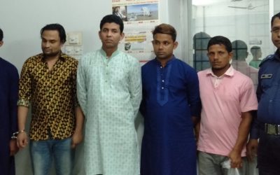 আখাউড়ায় পুলিশের বিশেষ অভিযানে মাদকসহ গ্রেফতার  ৮