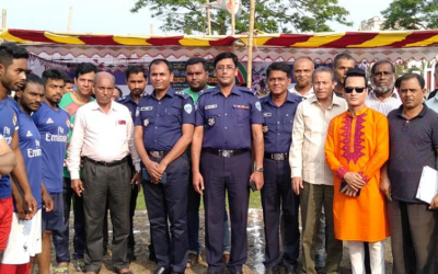 আখাউড়ায় স্বাধীনতা দিবস কাবাডি প্রতিযোগিতার উদ্বোধন।
