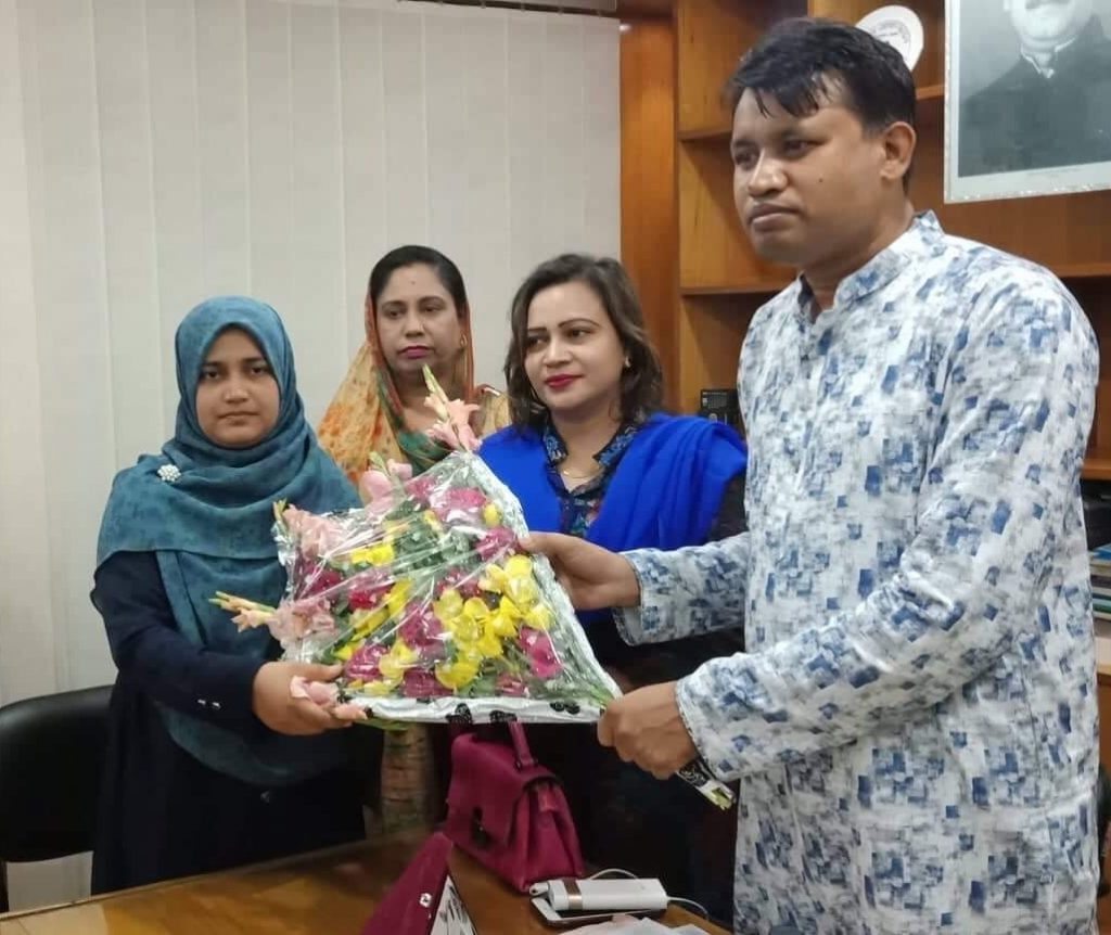 আখাউড়ায় নতুন উপজেলা নির্বাহী কর্মকর্তার  যোগদান।
