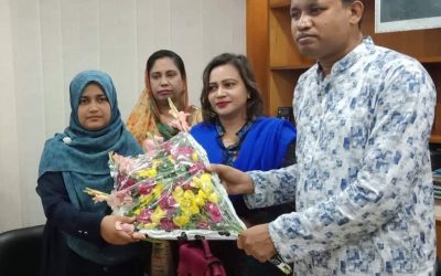আখাউড়ায় নতুন উপজেলা নির্বাহী কর্মকর্তার  যোগদান।
