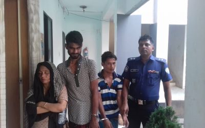 নকল সোনার বার দিয়ে আসল স্বর্ণালংকার নিতে গিয়ে ব্রাহ্মণবাড়িয়ায় ৩ প্রতারক আটক।