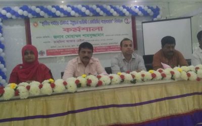 আখাউড়ায় দিন ব্যাপী এসডিজি বাস্তবায়ন বিষয়ক কর্মশালা অনুষ্ঠিত।