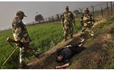 পায়ুপথে পেট্রোল ঢেলে বাংলাদেশিকে মারল বিএসএফ !!