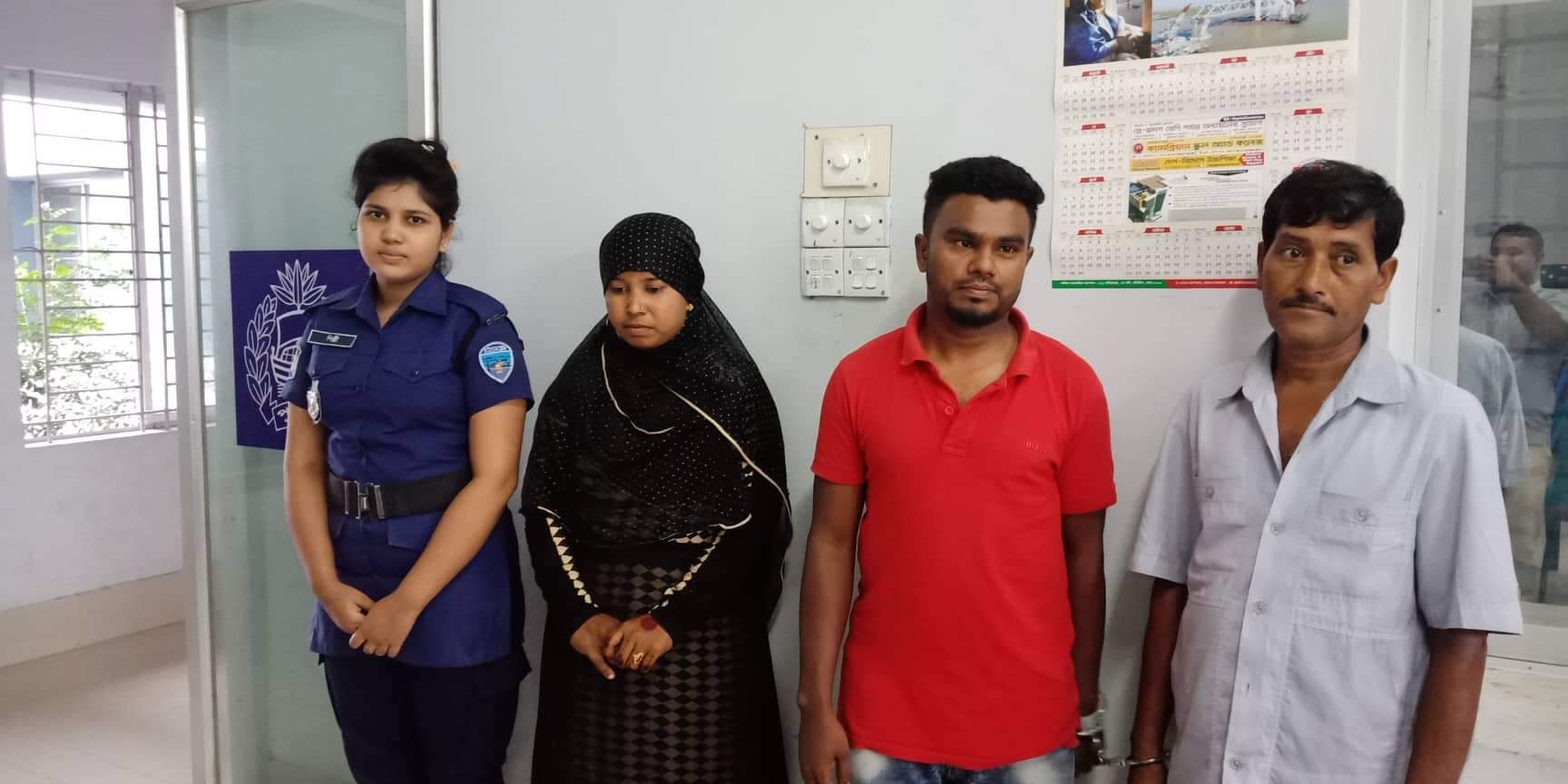 আখাউড়ায় সবুজ রেষ্ট হাউজে অসামাজিক কাজে লিপ্ত থাকায় আটক ৩