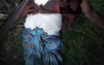 আখাউড়ায় ট্রেনে কাটা পড়ে অজ্ঞাত এক ব্যাক্তির মৃত্যু।