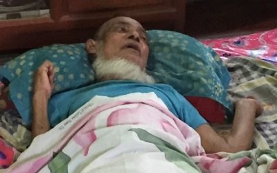আখাউড়ায় সন্তানদের অবহেলায় মৃত্যুর প্রহর গুনছে মানুষ গড়ার কারিগড় ইয়াছিন মাষ্টার।