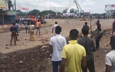 ব্রাহ্মণবাড়িয়ায় গরুর মাংসের হাড় নিয়ে সংঘর্ষে আহত ২০