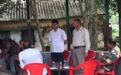 আখাউড়া সীমান্তে আটকের তিন ঘন্টা পর ছাড়া পেল ভারতের বি এস এফ ও পুলিশের দুই সদস্য।