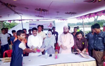 আখাউড়ায় বঙ্গবন্ধু গোল্ডকাপ ফুটবল টুনামেন্ট অনুষ্ঠিত।