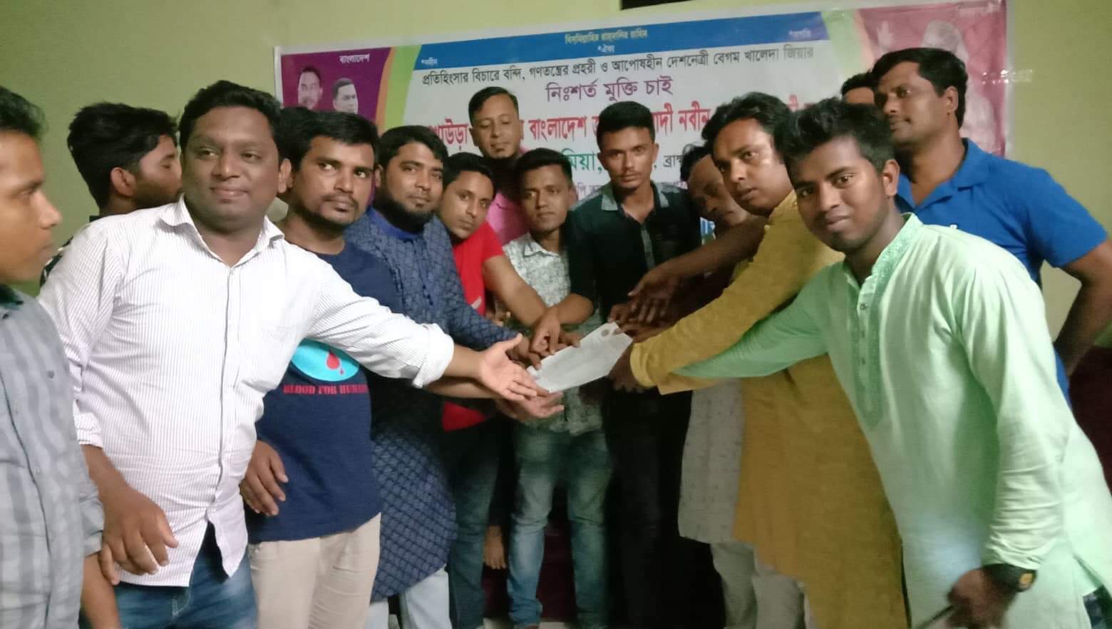 আখাউড়ায় জাতীয়তাবাদী নবীন দলের প্রস্তুতী সভা অনুষ্ঠিত।