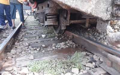 আখাউড়ায় জালালাবাদ ট্রেন লাইনচ্যুত উদ্ধারের পর ট্রেন চলাচল স্বাভাবিক।
