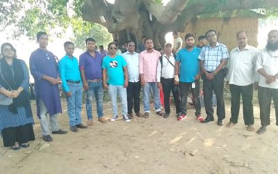 আখাউড়ায় পদ্মাবিল উপভোগে ব্রাহ্মণবাড়িয়ার একঝাক তরুণ সাংবাদিক।