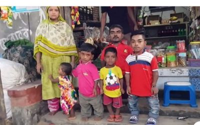 আখাউড়ায় একই পরিবারে ৫জন প্রতিবন্ধি।
