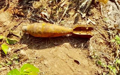 আখাউড়ায় স্বাধীনতা যুদ্ধের মর্টার শেল উদ্ধার