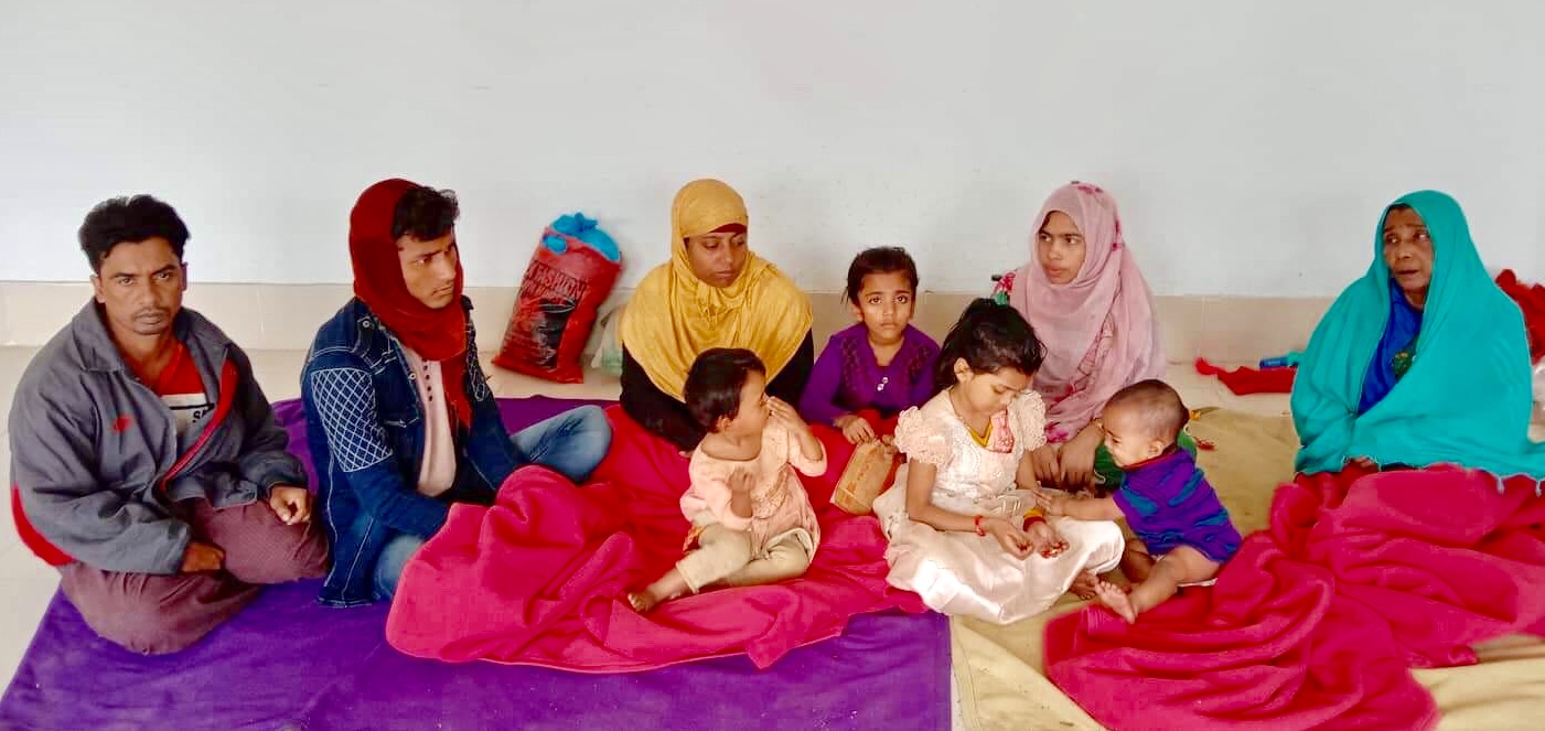 আখাউড়ায় ৪ শিশুসহ ৯ রোহিঙ্গা আটক