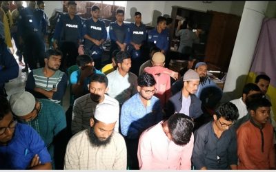 ব্রাহ্মণবাড়িয়ায় গোপন বৈঠককালে ২০ শিবির কর্মী আটক