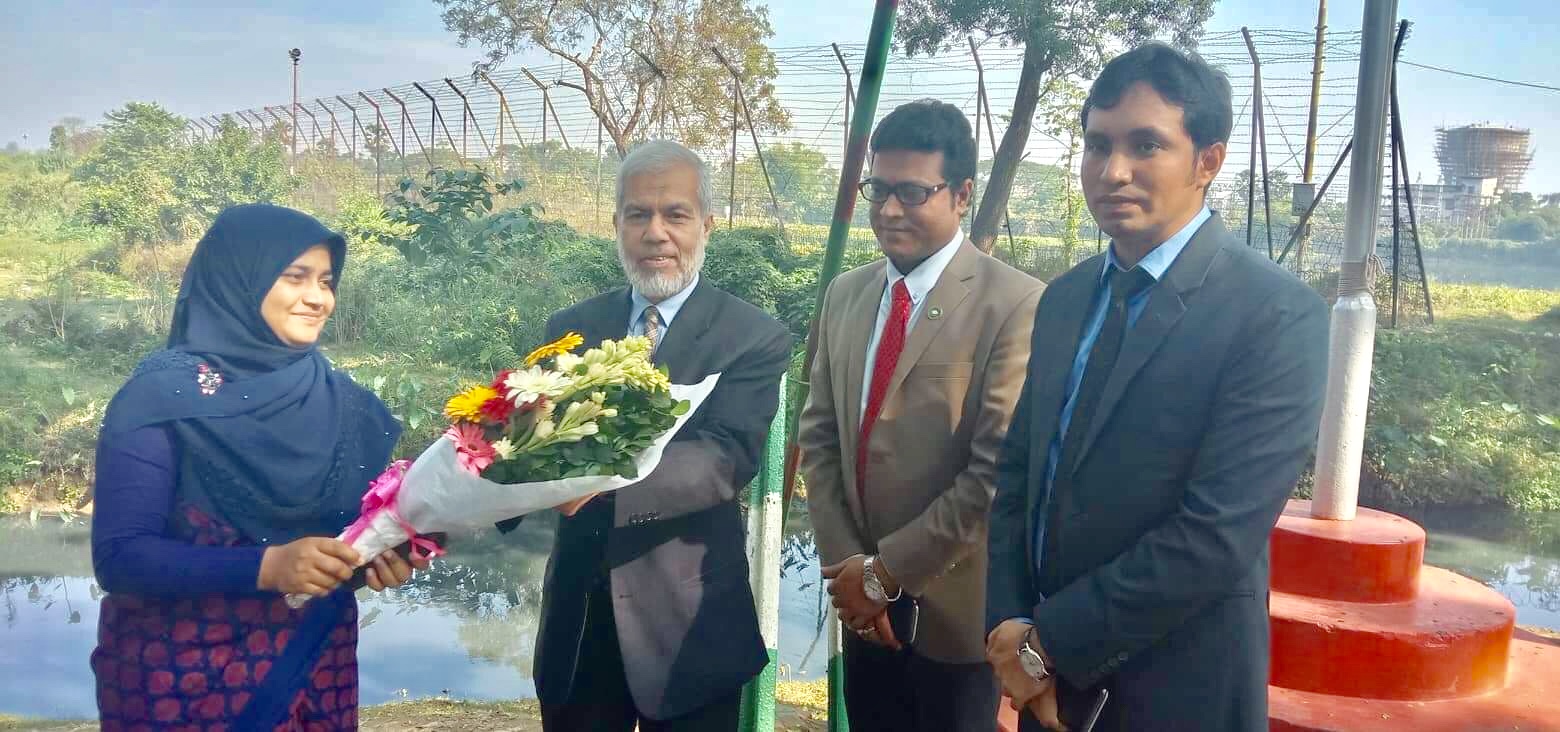 আখাউড়ায় স্থল পরিদর্শন করলেন অতিরিক্ত সচিব ভূমি সিরাজ উদ্দিন আহমেদ