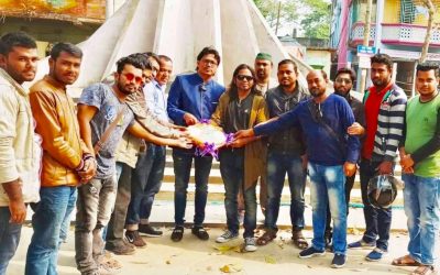 আর টিভি’র সৌদি আরবের জেদ্দা প্রতিনিধিকে আখাউড়া সাংবাদিকদের সংবর্ধনা।