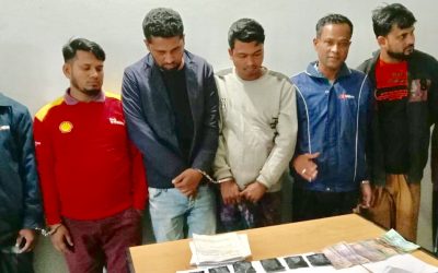 আখাউড়ায় পুলিশের বিশেষ অভিযানে মাদকসহ গ্রেফতার ৬