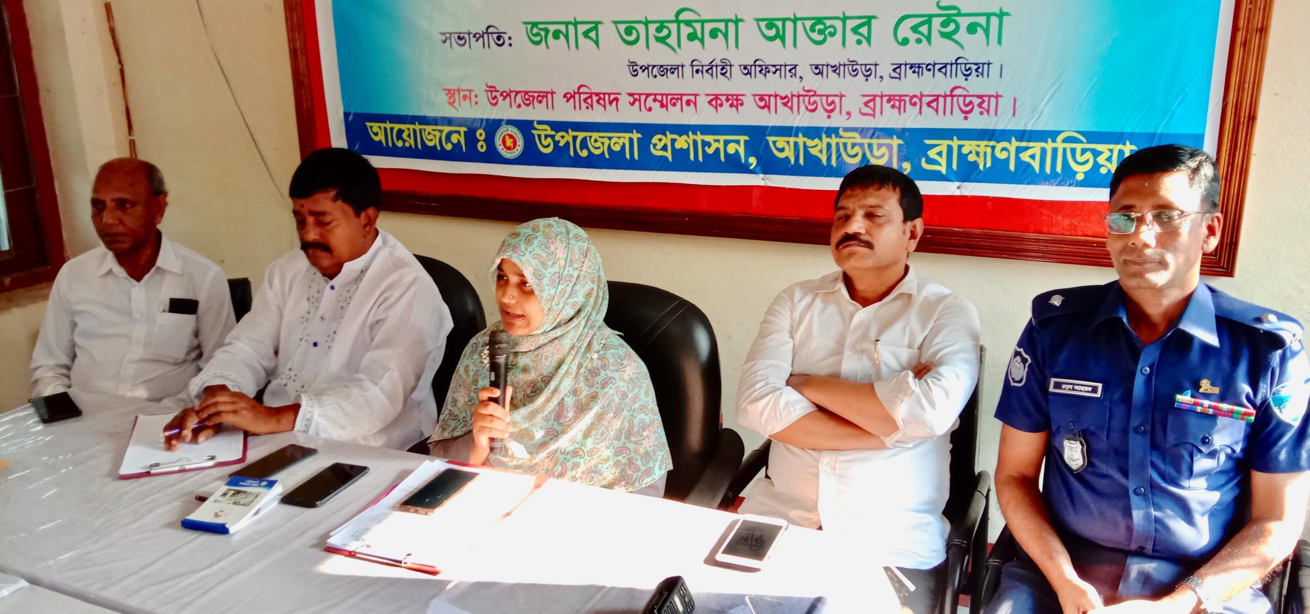 আখাউড়ায় করোনাভাইরাস সংক্রান্ত জরুরি সভা অনুষ্ঠিত