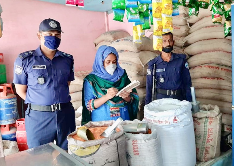 ব্রাহ্মণবাড়িয়ায় অধিক মূল্যে বিক্রি দায়ে ১৩৮০০০ টাকা জরিমানা
