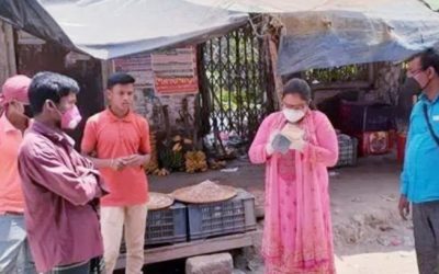 নাসিরনগরে ঘর থেকে বের হয়ে দোকানে বসে আড্ডা দেয়ায় ১৩ জনকে জরিমানা