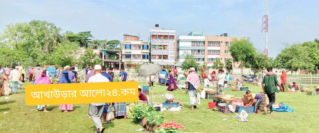 আখাউড়ায় ইজারাদারদের বিরোদ্ধে ব্যবসায়ীদের অনিয়মের অভিযোগ