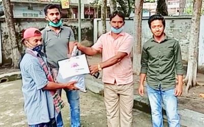 আখাউড়ায় খাদ্য সামগ্রী নিয়ে দুস্তদের পাশে প্রতিশ্রুতি যুব সংঘ