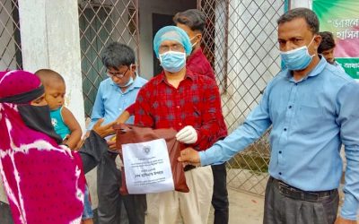 আখাউড়ায় প্রধানমন্ত্রী দেয়া উপহার শিশুখাদ্য বিতরণ