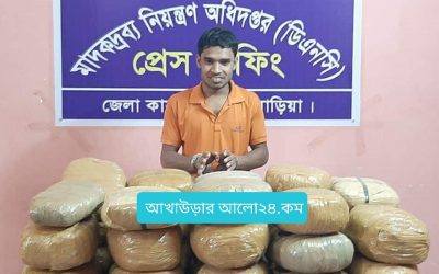 ব্রাহ্মণবাড়িয়ায়  গাঁজা সহ পিকআপ জব্দ আটক ১  