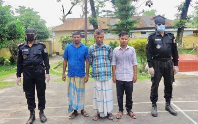 ব্রাহ্মণবাড়িয়ার আশুগঞ্জে ৪৪ কেজি গাঁজাসহ তিনজন আটক।