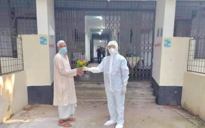 ব্রাহ্মণবাড়িয়ায় করোনা মুক্ত হয়ে বাড়ি ফিরেছেন ৩৫জন