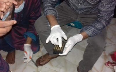 নবীনগরে বিদেশি পিস্তল ও ৪৭রাউন্ড গুলি উদ্ধার, আটক ২
