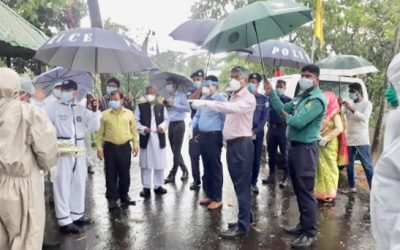 আখাউড়া বন্দর ও বিজয়নগরের কোয়ারেন্টিন পরিদর্শন করলেন মুক্তিযোদ্ধা সচিব
