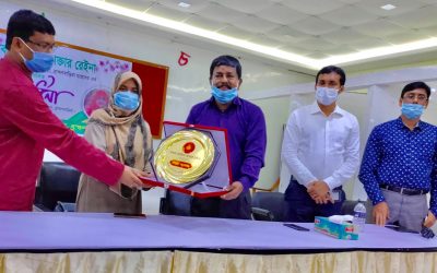 আখাউড়া উপজেলা নির্বাহী কর্মকর্তাকে বিদায়ী সংবর্ধনা