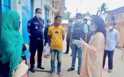 কসবায় প্রবাসীর স্ত্রীকে উত্যক্ত করায় যুবকের কারাদন্ড